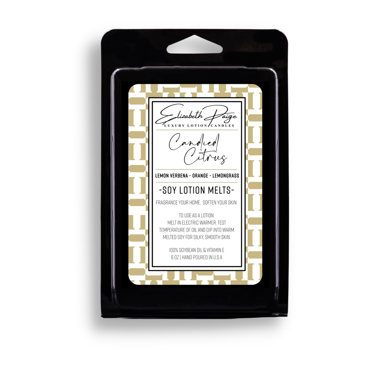 Candied Citrus Soy Lotion Melts