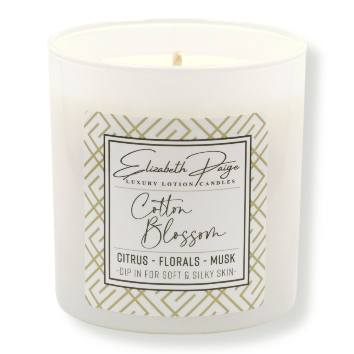 Cotton Blossom Soy Lotion Candle