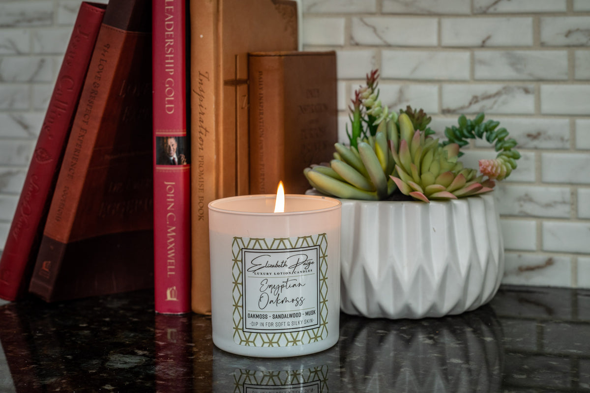 Egyptian Oakmoss Soy Lotion Candle