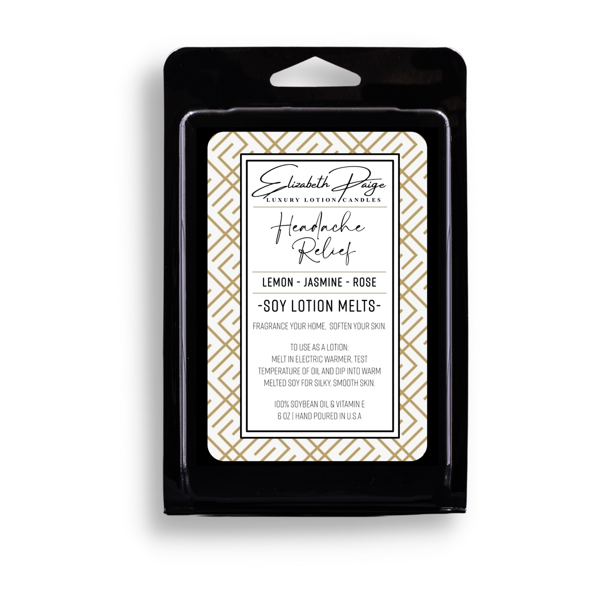 Headache Relief Soy Lotion Melts