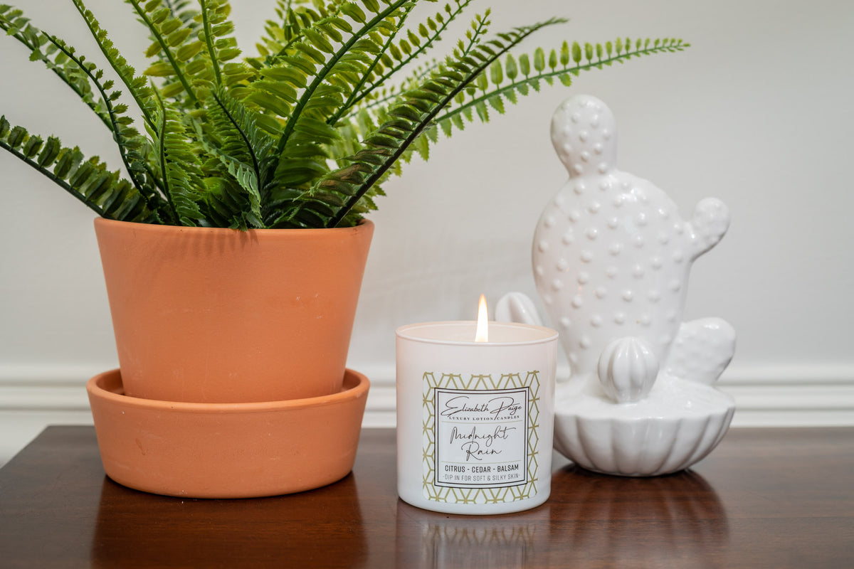 Midnight Rain Soy Lotion Candle