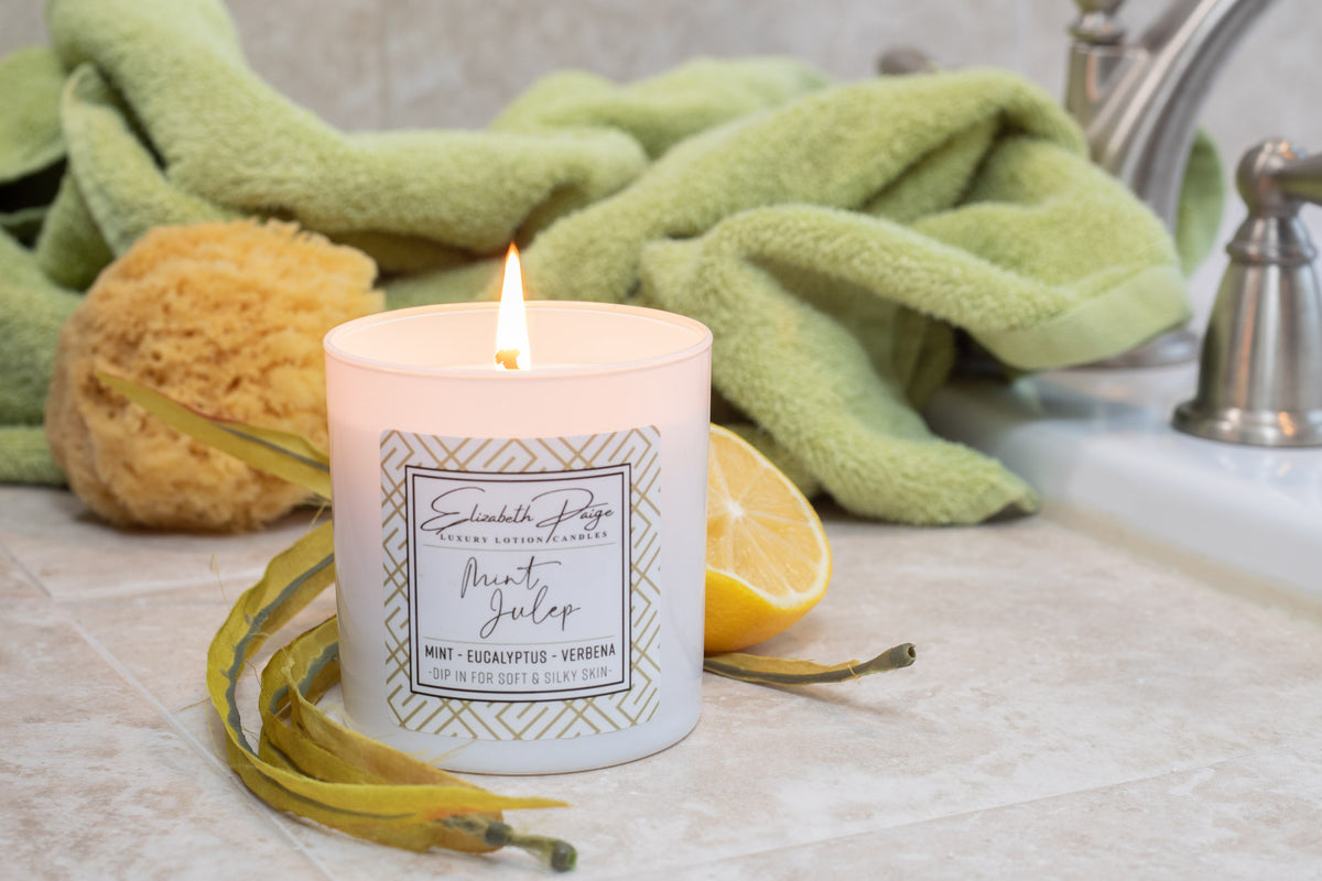 Mint Julep Soy Lotion Candle