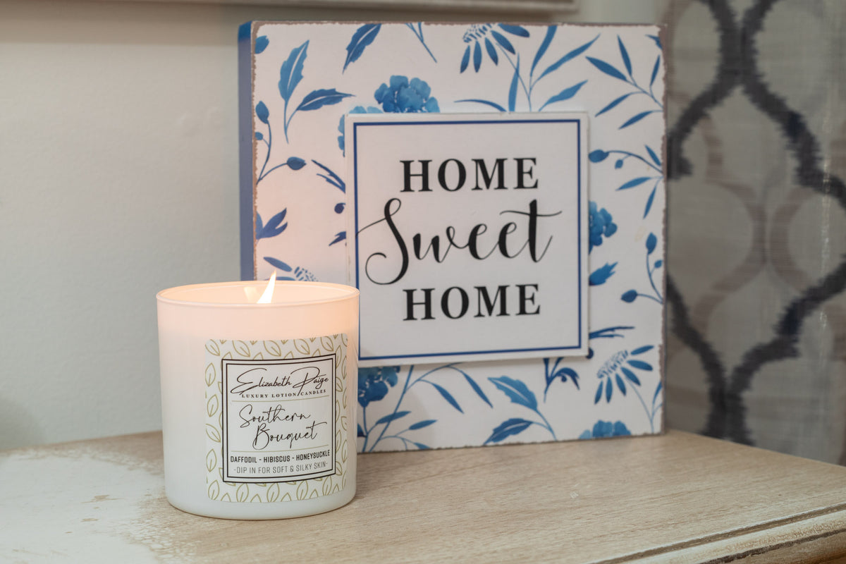 Southern Bouquet Soy Lotion Candle